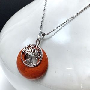 Red Jasper Tree Of Life necklace